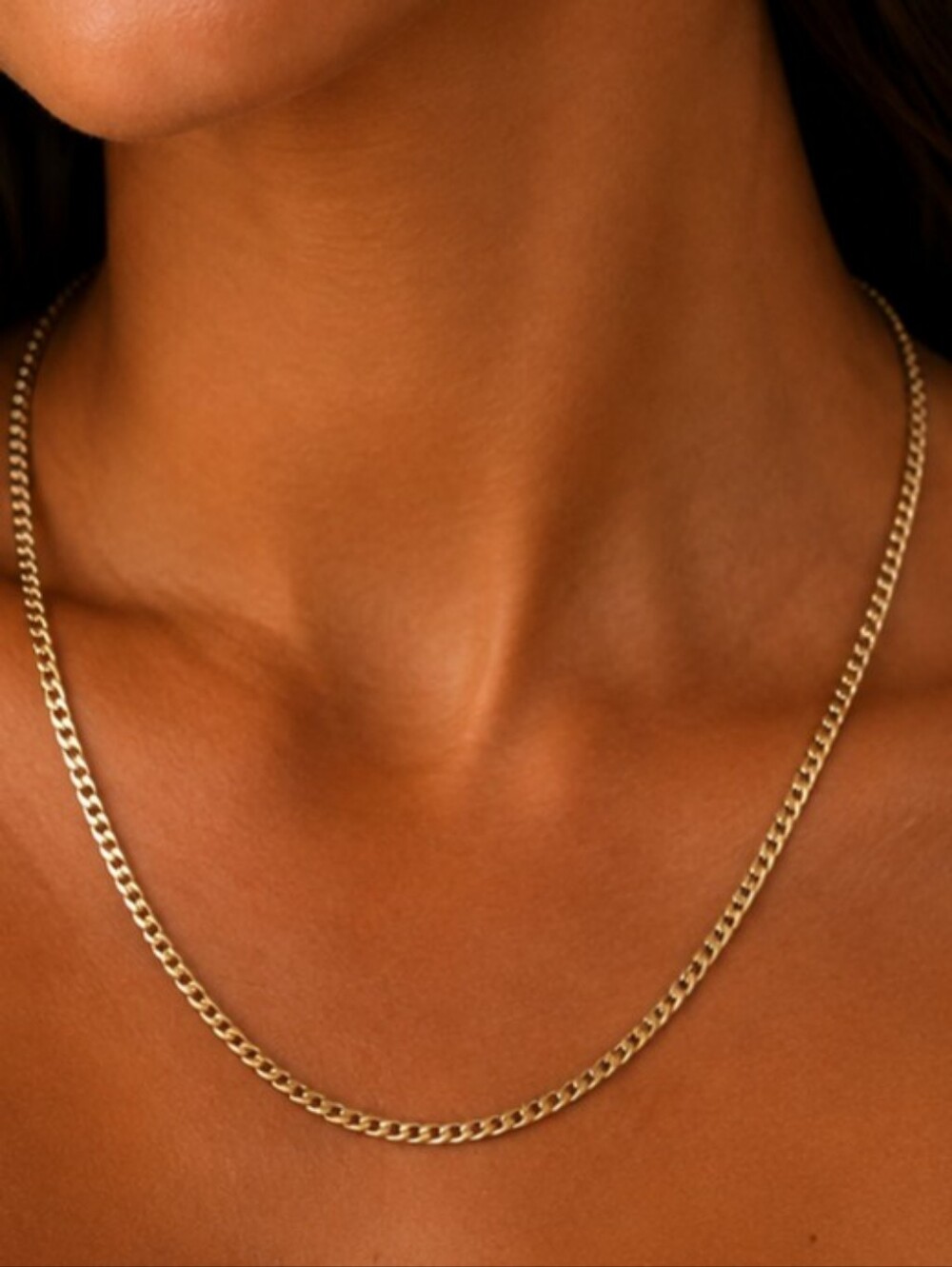 Dainty Cuban Link 20" Chain